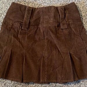 Brown corduroy Skirt
